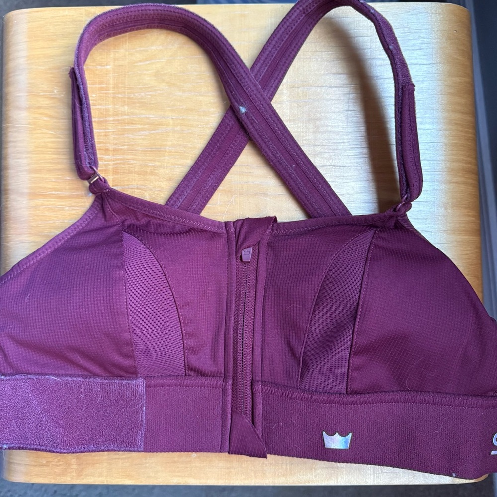 Shefit Maroon Ultimate Sports Bra Small